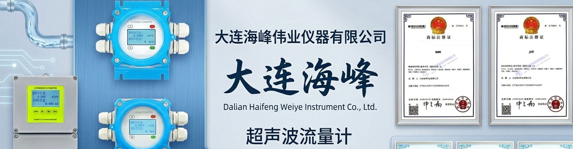 大连海峰伟业仪器有限公司 - 超声波流量计专家